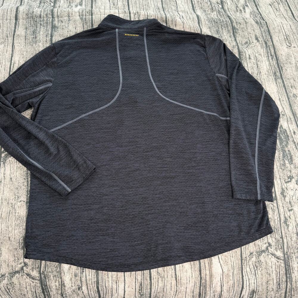 Ariat Rebar Evolution 1/2 Zip Pullover Mens XL Gray Long Sleeve Workwear - Picture 3 of 8